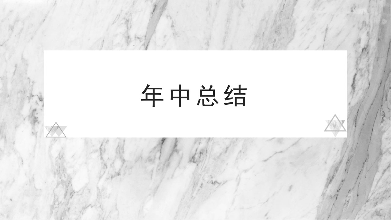 ppt模板-北欧风纹理简约年中总结汇报