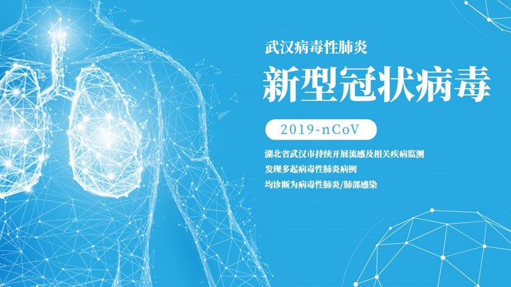 ppt模板-新型冠状病毒武汉肺炎PPT模板