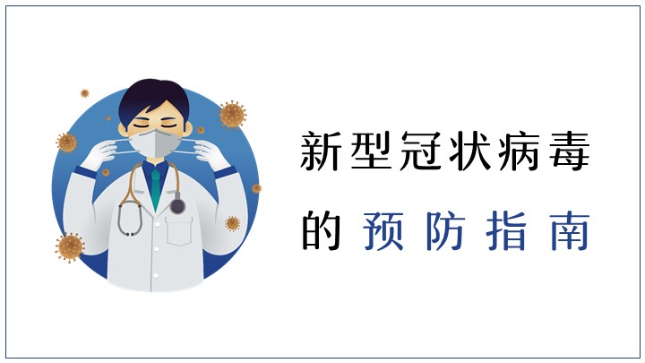 ppt模板-新型冠状病毒预防指南PPT模板